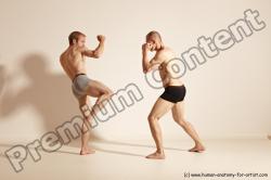 Kickbox reference poses
